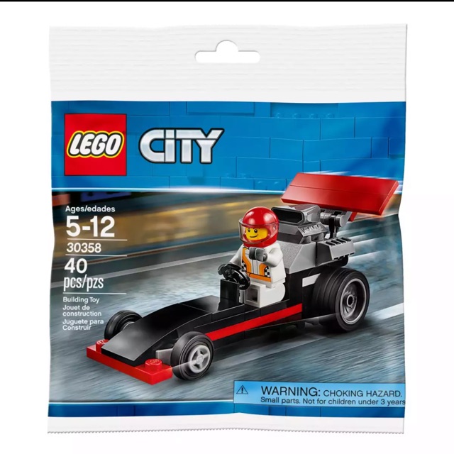LEGO City Dragster 100% Original Lego / Lego Mobil Balap Mainan Anak