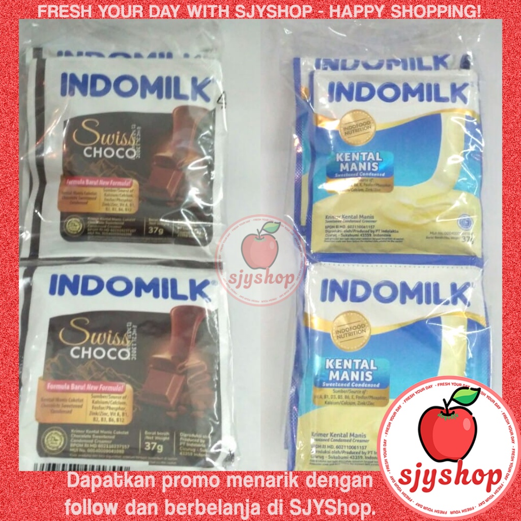 

Indomilk Susu Kental Manis / Sachet isi 6 per Pack