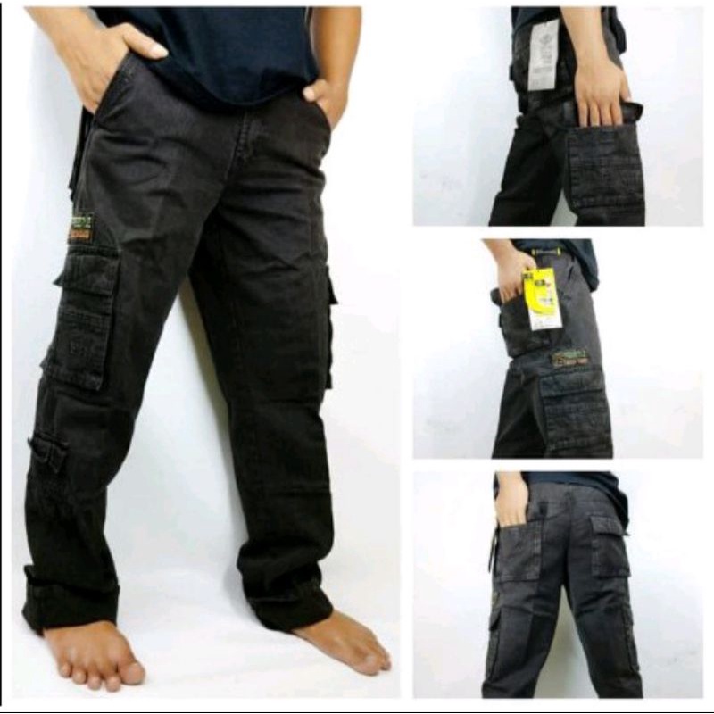 Celana Panjang Cargo Pria Celana Cargo Panjang Pria Twill Celana Panjang Pria Outdoor Celana PDL Pria