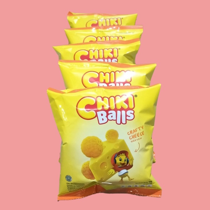 

Chiki Balls Keju Snack 10gr [10 pcs/renceng]