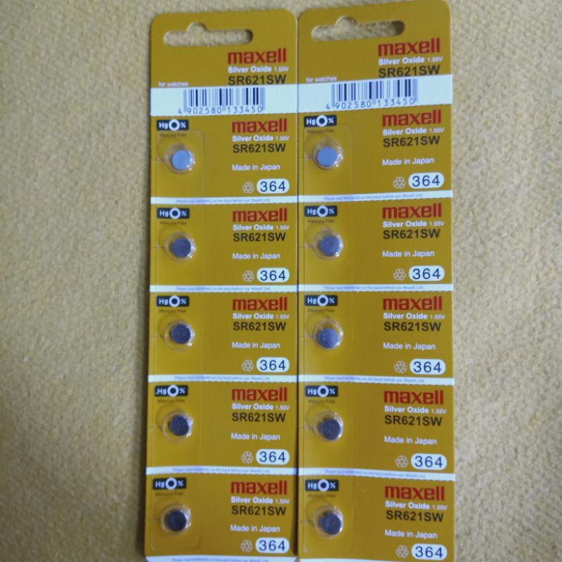 BATERAI MAXELL SR621SW