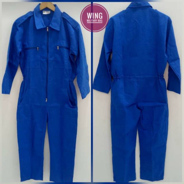 Wearpack Coverall / Baju Bengkel Polos / katelpak / Baju Kerja Proyek