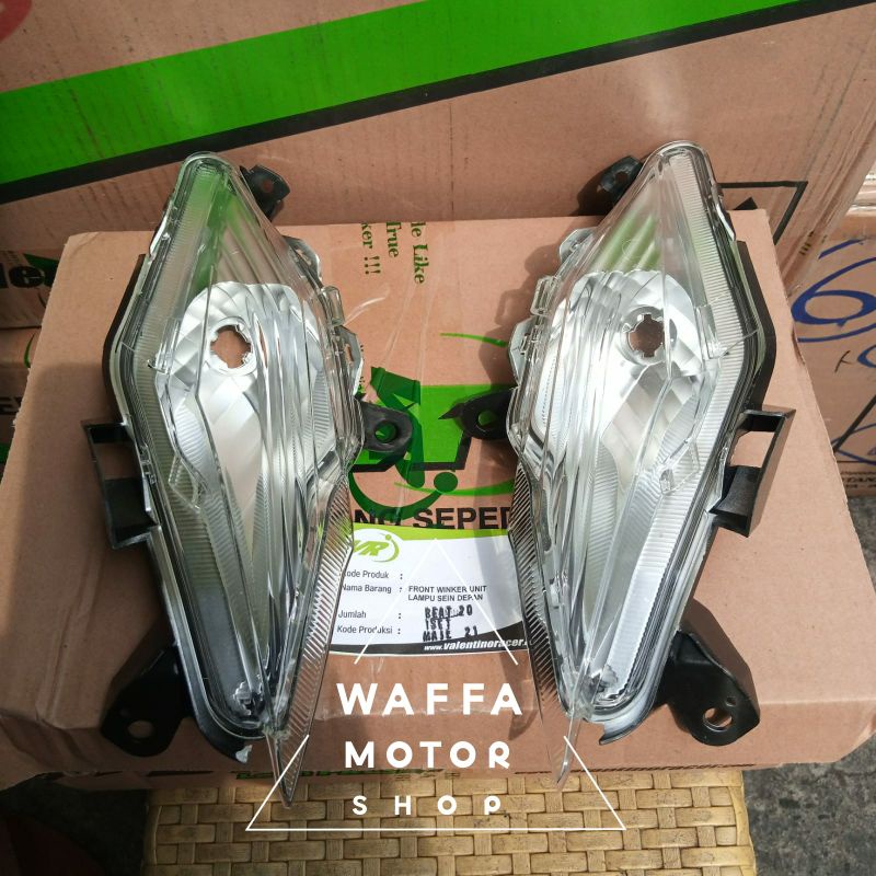 Reflektor lampu sen sein riting depan beat new deluxe beat street led 2020 2021 2022 2023