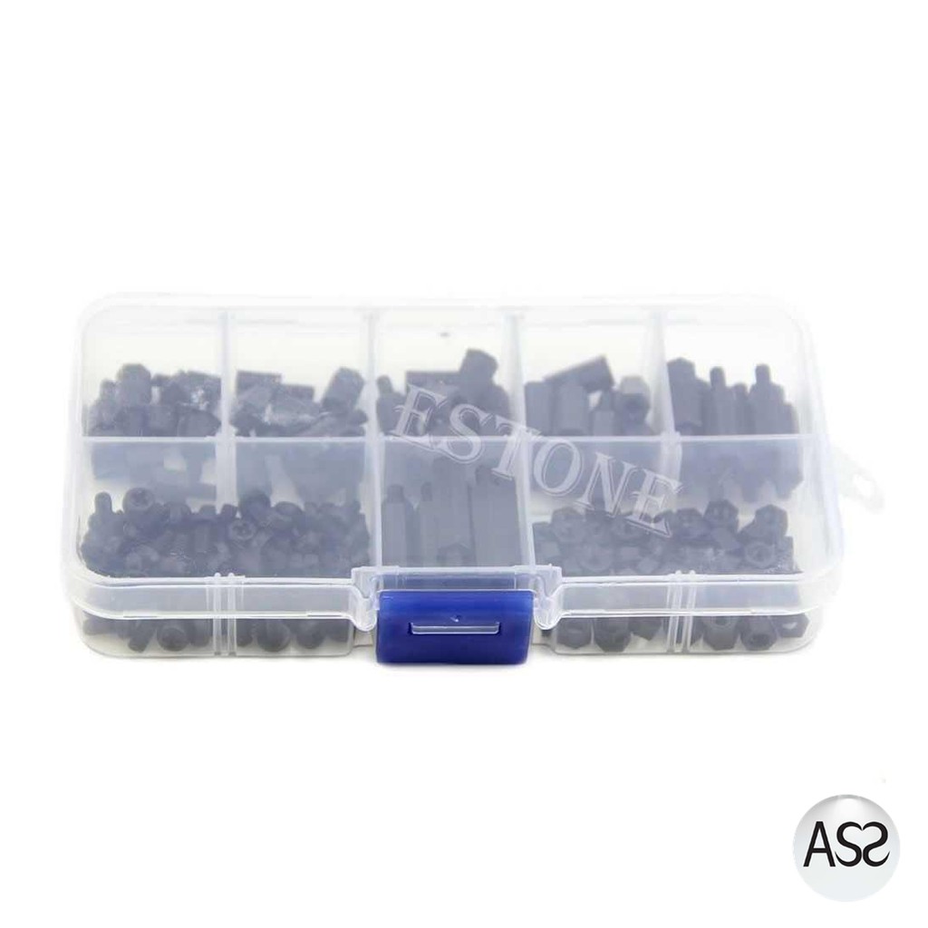 ASS Shop - XHHD Set Stand-off Spacer Kit Nylon M3 180 PCS - M3