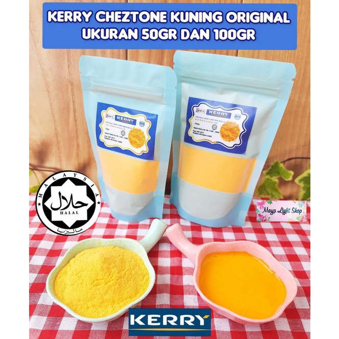 Kerry cheztone 50gr 100gr Halal murah keju bubuk cheeze powder saus keju cheese sauce original