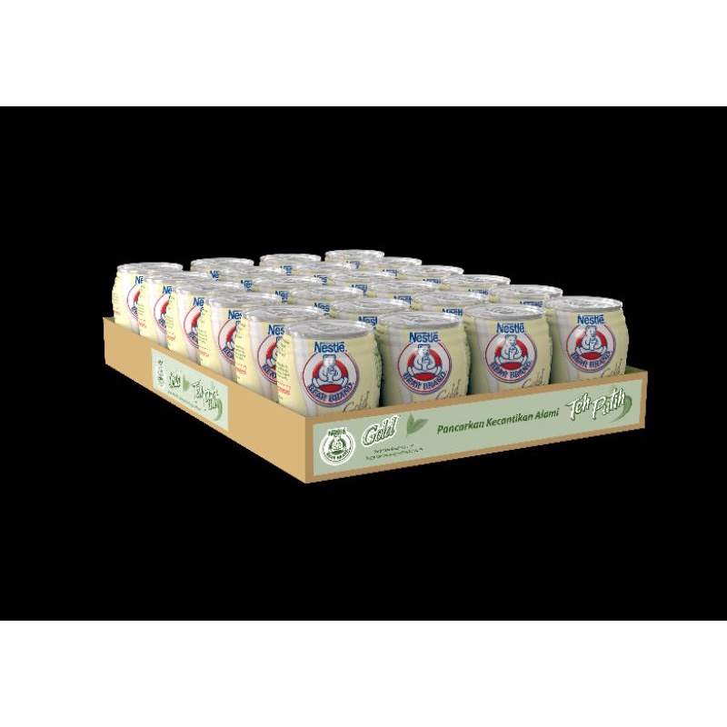 

Nestle Susu Bear Brand Gold White Tea 140 ML (sekarton)