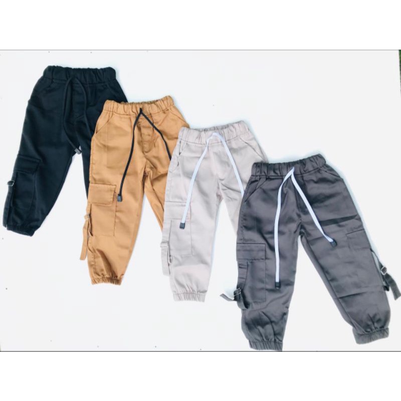 grosir celana joger cargo anak perempuan 1-13 tahun