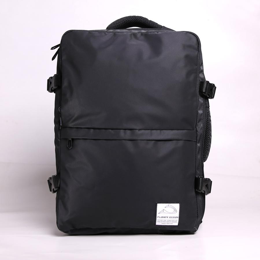 Tas Punggung Ransel Backpack Planet Ocean TPR 524401 Black Original