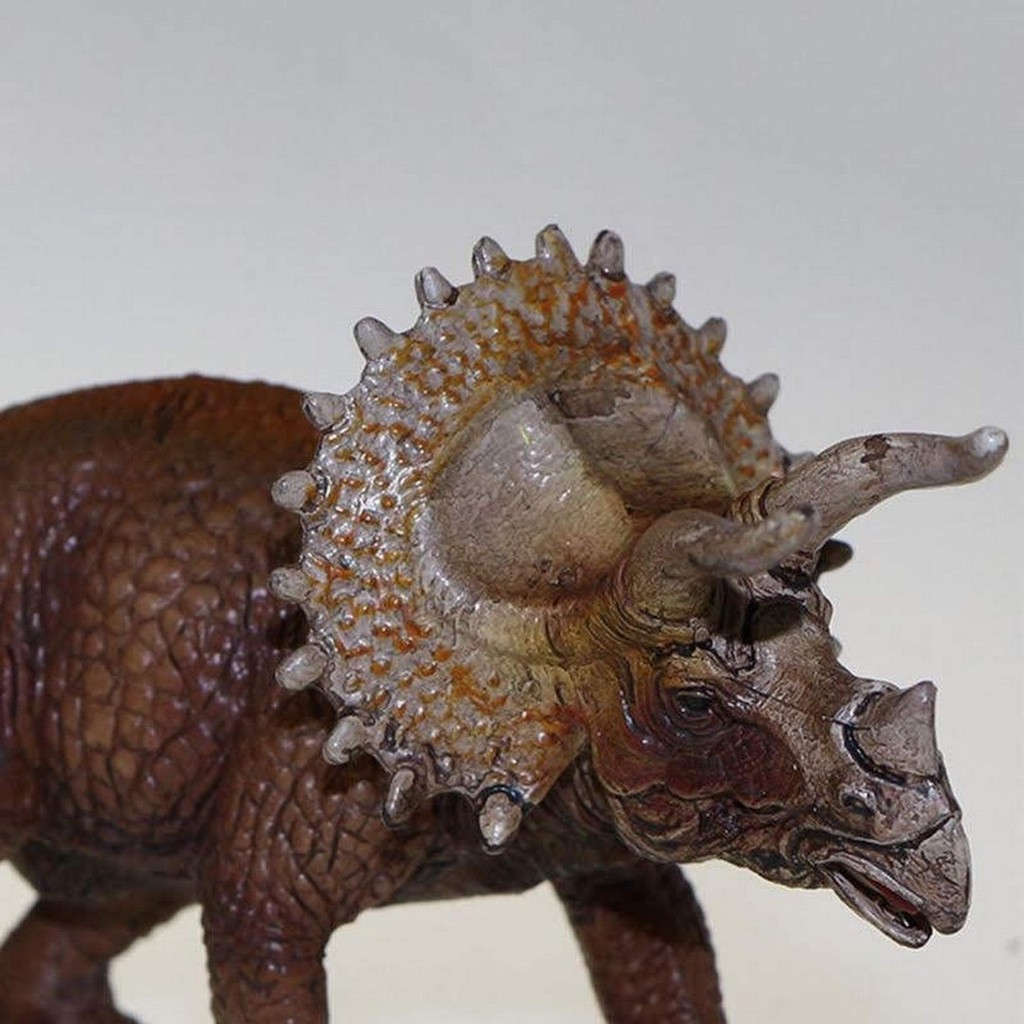Triceratops Figure Dinosaurus Model Simulasi Dino