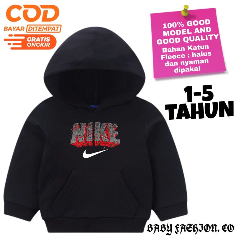 JACKET HOODIE ANAK NIKE - JACKET SWEATER Distro Branded Baby Kids - BAYI ANAK Laki Laki Perempuan Pr