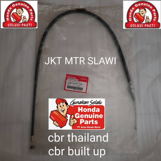 22870-KPP-T00 kabel kopling cable comp clutch cbr thailand cbr built up ori honda ahm asli honda