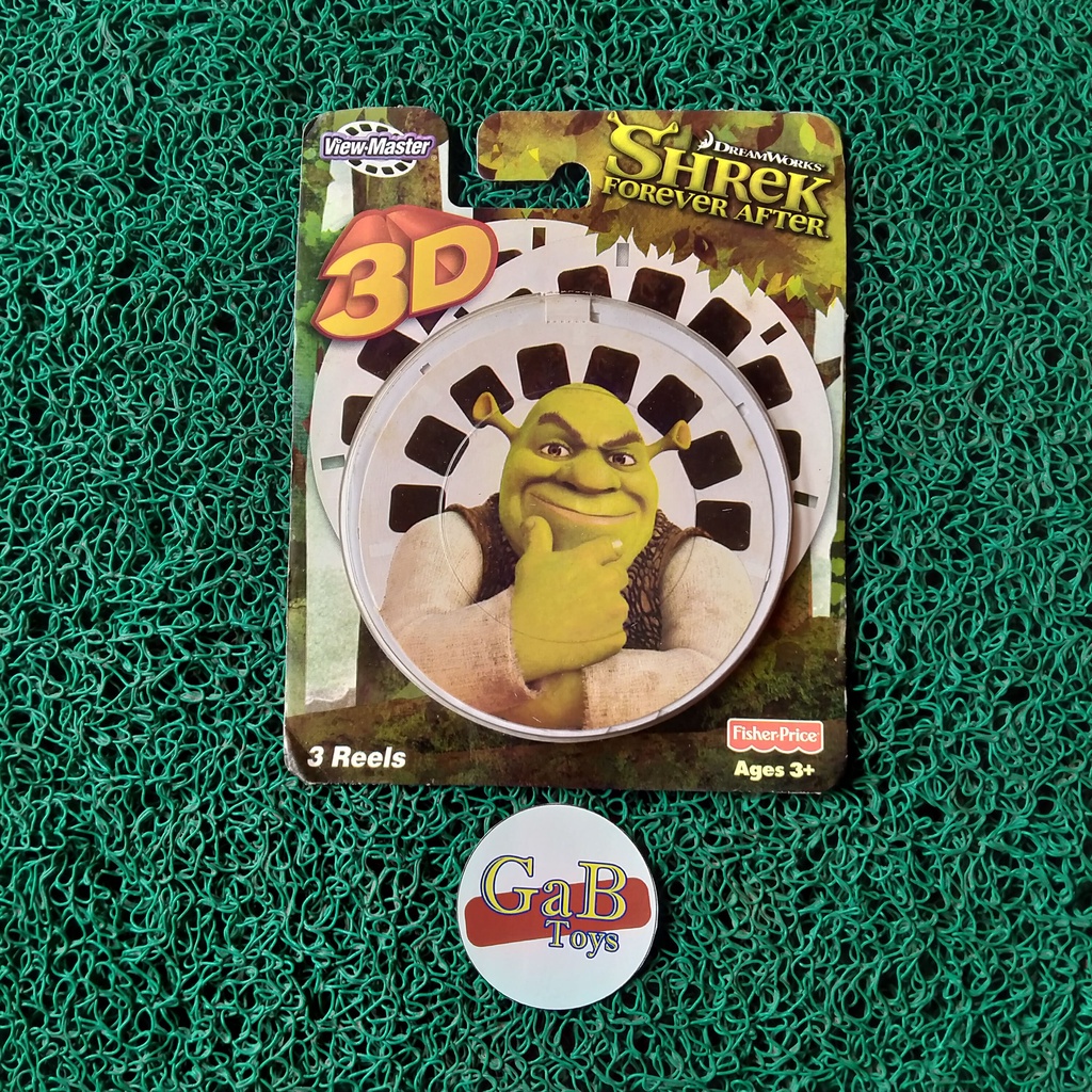 Kaset ViewMaster View Master Reels Reel Film - 3D DreamWorks Shrek Forever After