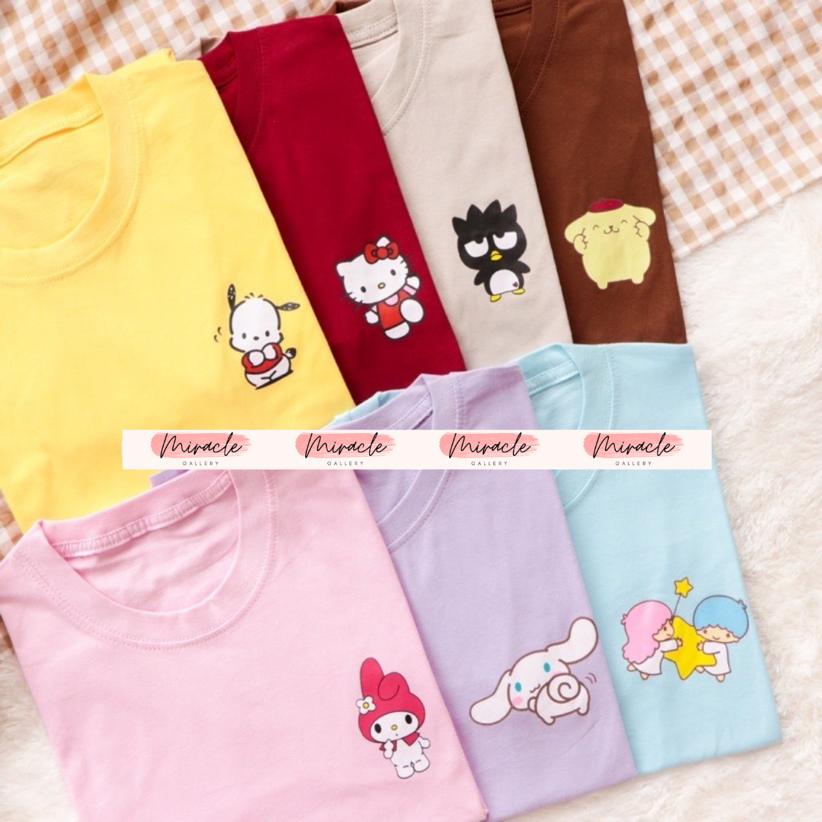 Kaos Wanita Premium / Tshirt Oversize Wanita KITTY &amp; FRIENDS