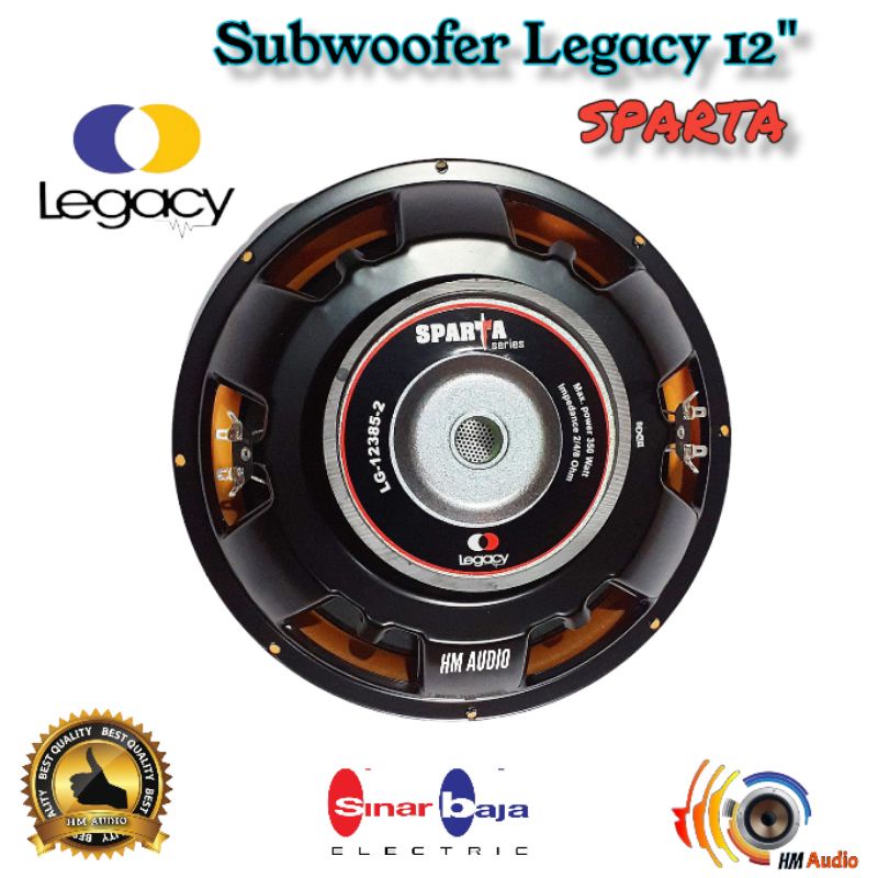 Speaker Legacy 12 inch Sparta original Subwoofer Legacy sparta 123852 Doublecoil