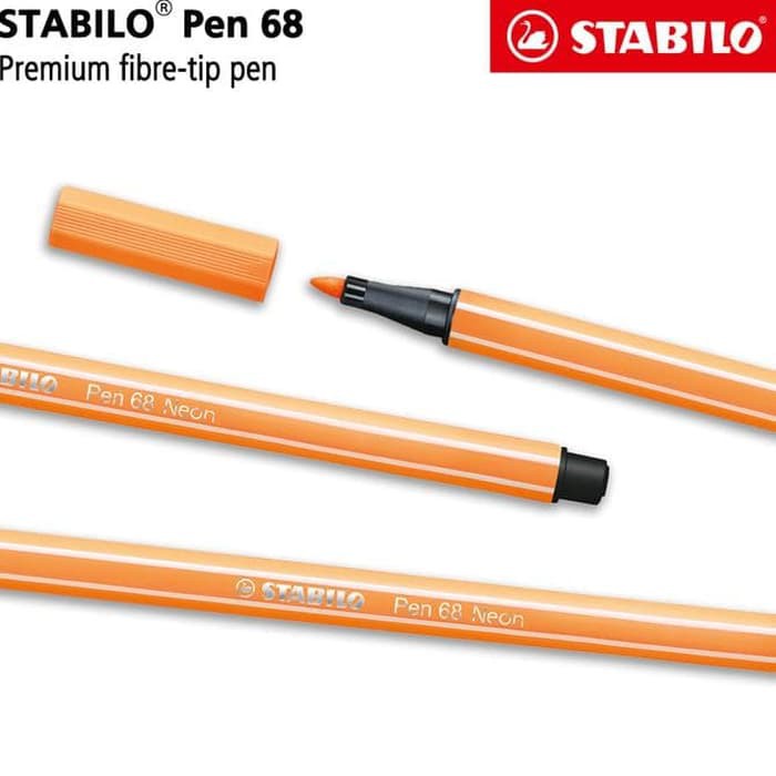 

Stabilo Pen 68 Marker Spidol Warna 1.0 mm Fluorescent - Pastel Color Satuan