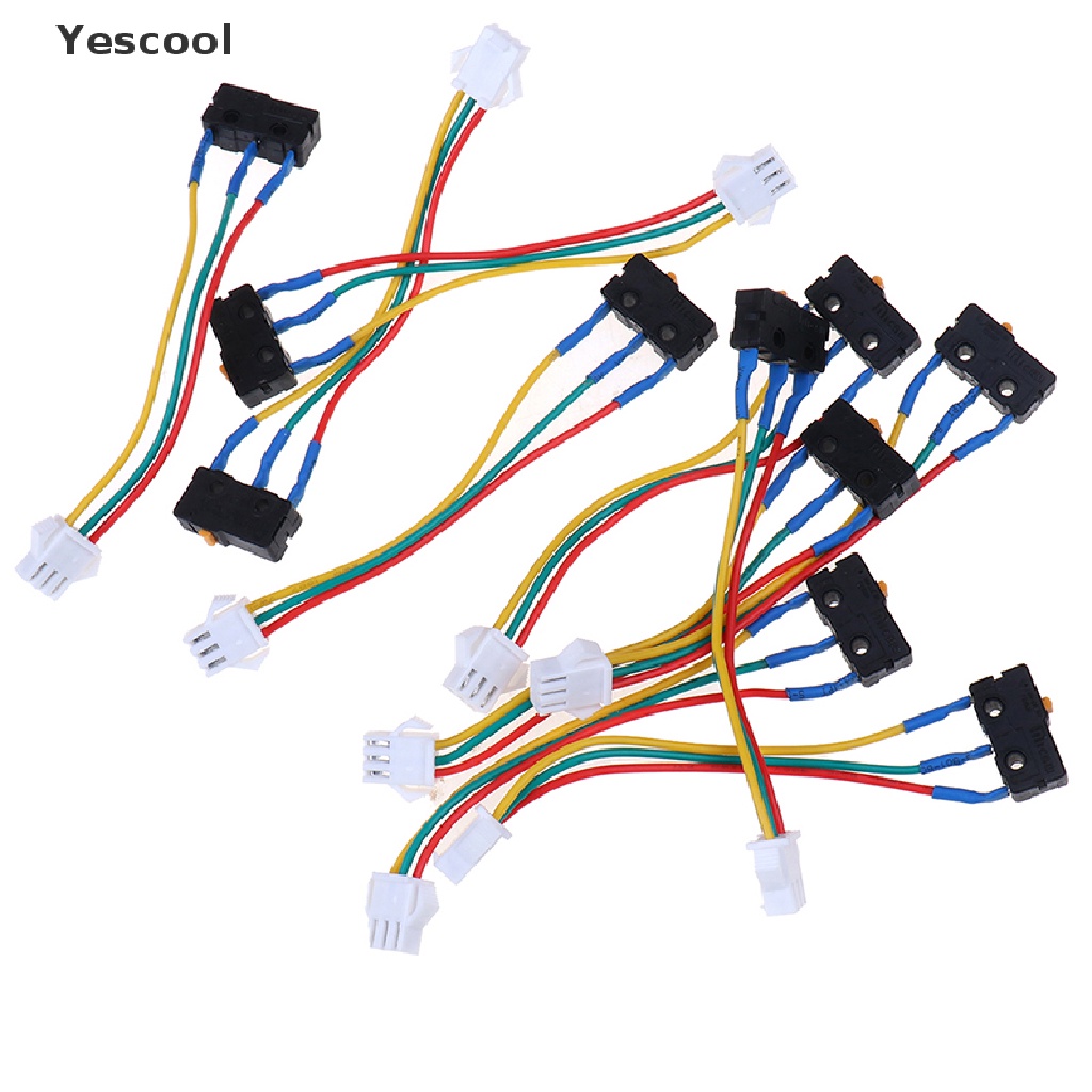 Yescool 10pcs Gas Water Heater Micro Switch Three Wires Small On-off Control .