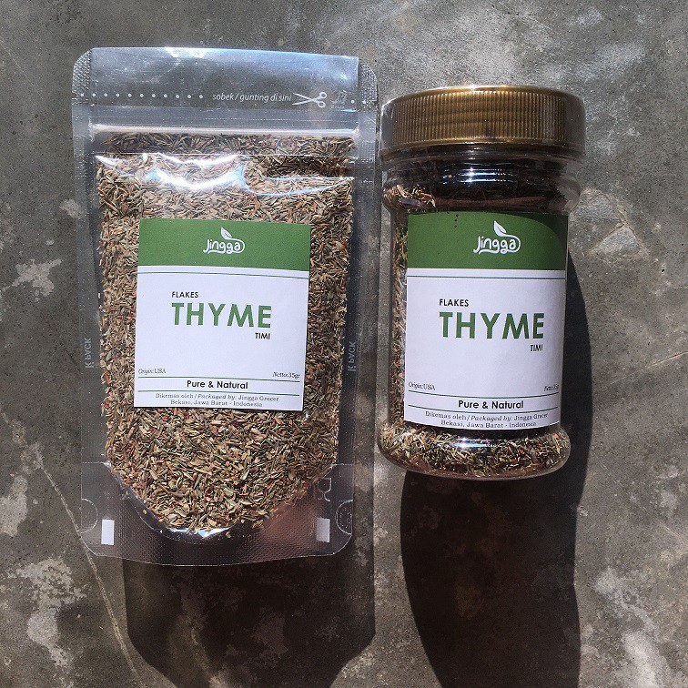 

Dried Thyme flakes 40gr Rempah Bumbu Masak