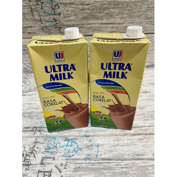 

Susu UHT Ultra Milk Cokelat 1L
