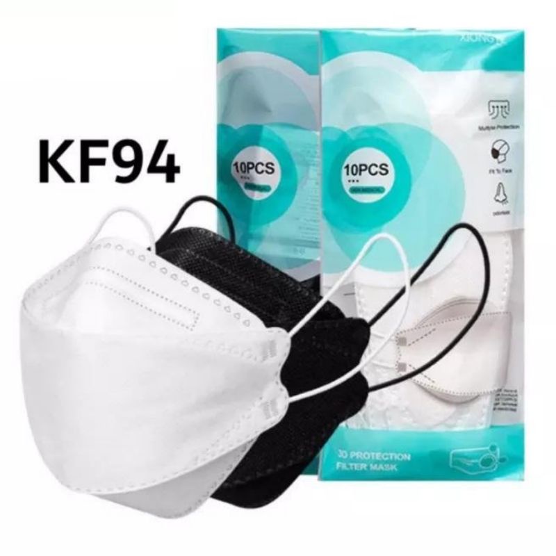 Masker KF94 Isi 50pcs Evo Stereoscopic Fish Premium Quality