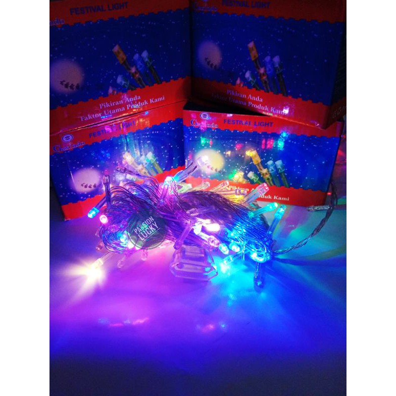 LAMPU NATAL THUMBLR TWINKLE RAINBOW