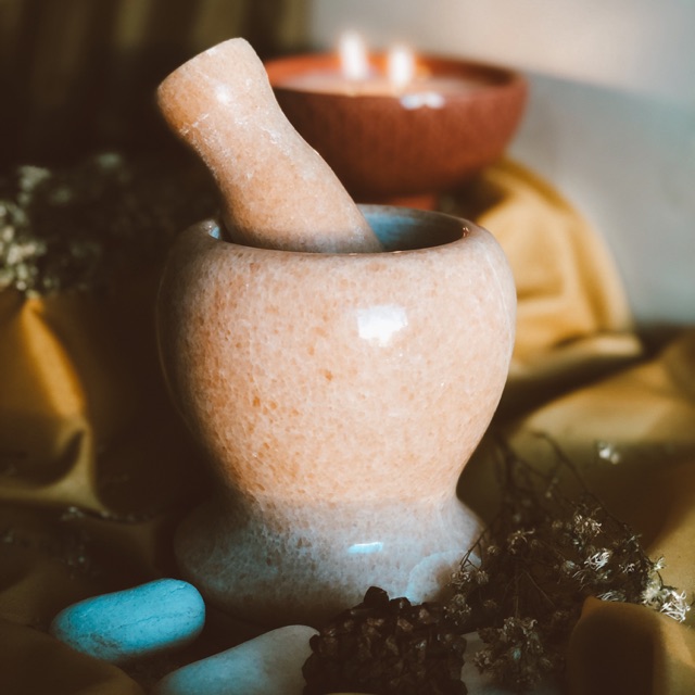 Alat penumbuk/ Lumpang Alu keramik