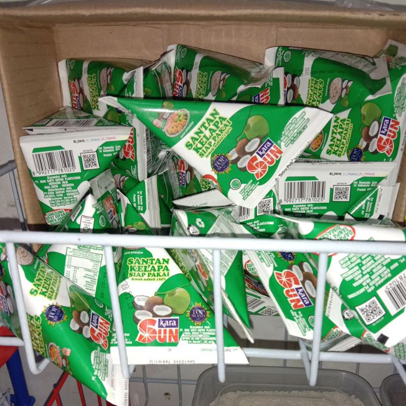 

[Harga grosir] Santan kelapa sun kara isi 5 pcs (65ml)