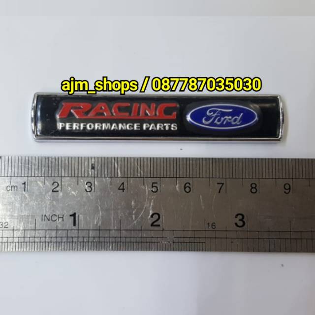 Emblem ford racing