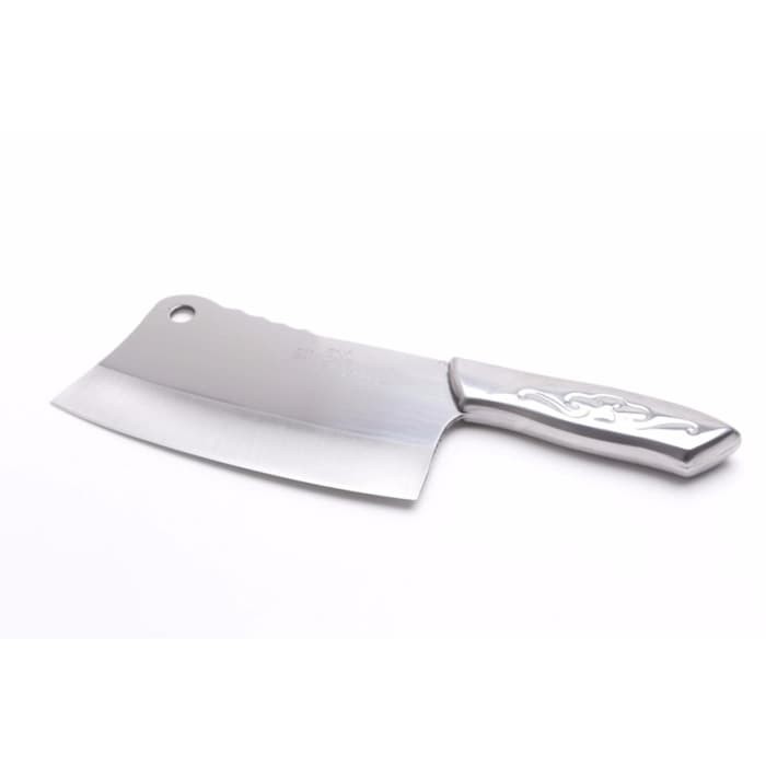Pisau Penghancur Tulang Golok Stainless Jepang Tebal Tajam 32 CM