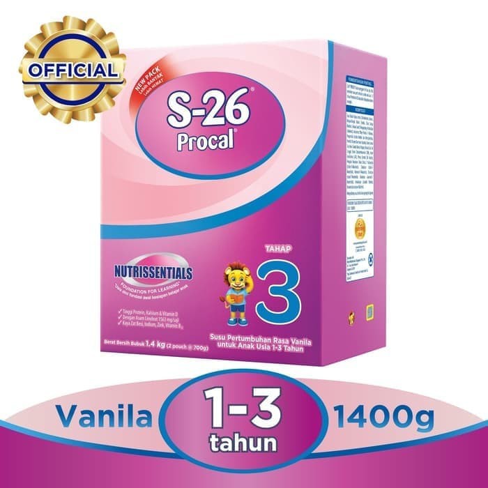 S-26 PROCAL Pouch 1 4KG Susu Bayi