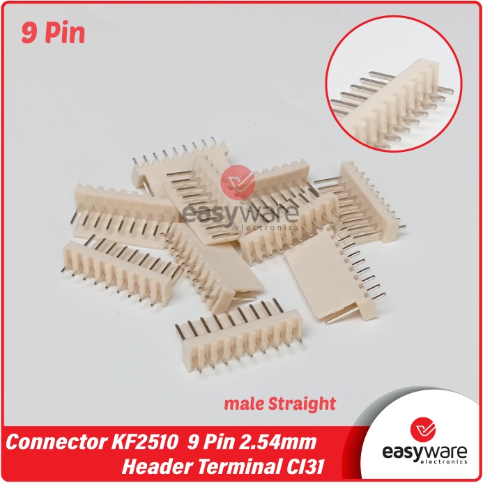 Molex KF2510 9P 9 Pin 9Pin 2.54mm Header Terminal CI31 Connector 2.54mm