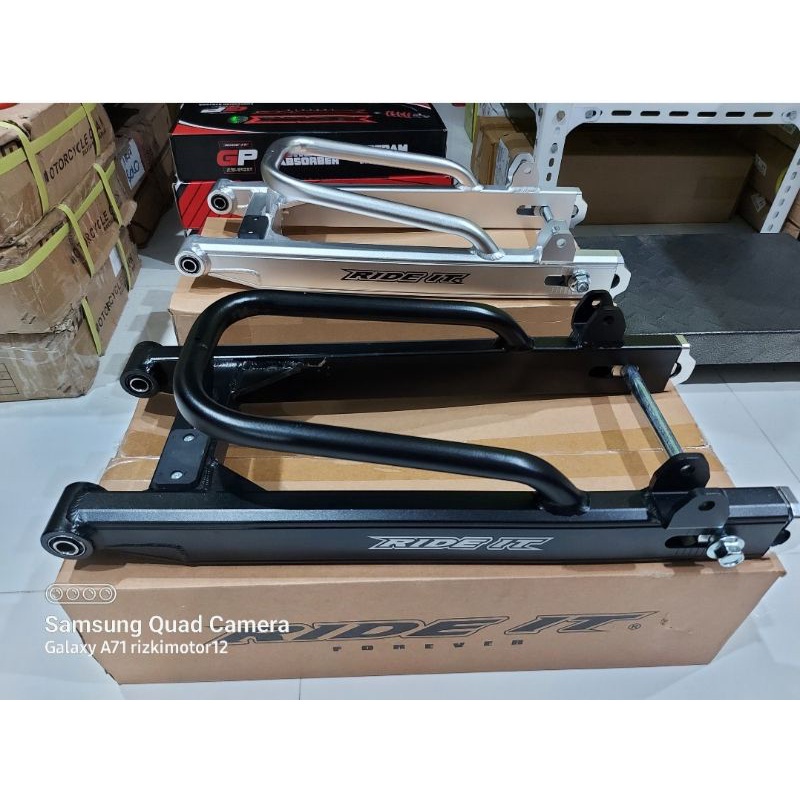 SWING ARM RX KING RIDE IT LENGAN AYUN SUPIT RX KING HITAM/SILVER RIDE IT