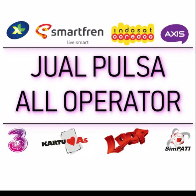Jual pulsa all operator