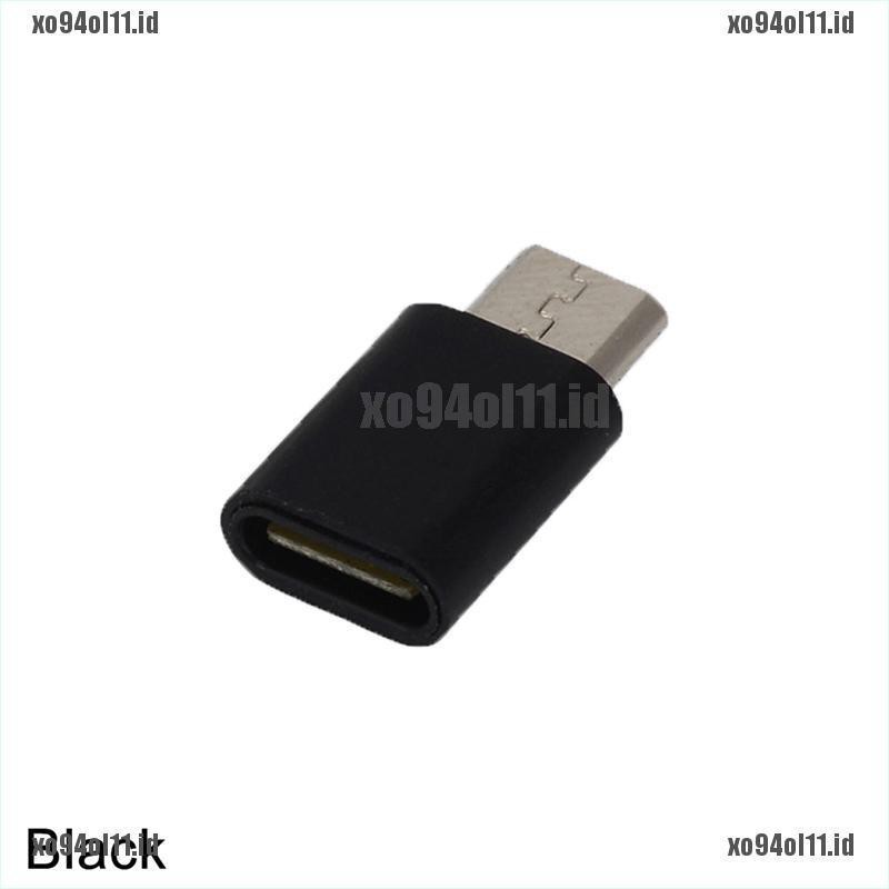 (XO) Adaptor Konverter USB Tipe C Female Ke Micro USB