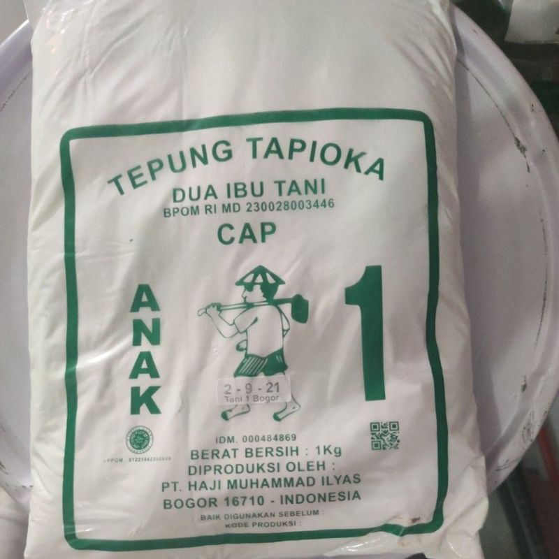 Tepung Tapioka Cap Dua Ibu Tani / Sagu Tani 1kg