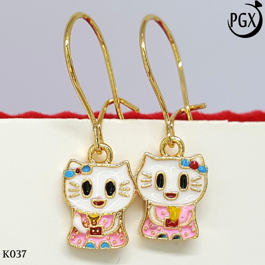 PGX Anting Anak Xuping Aksesoris Perhiasan Lapis Emas Premium - K037