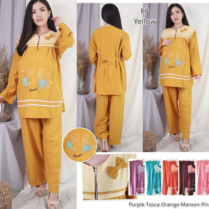 Feripuspa234 | Three R Fashion/Setelan Hamil Wanita/Pakaian Hamil/Sh26 - Pink, Xxl