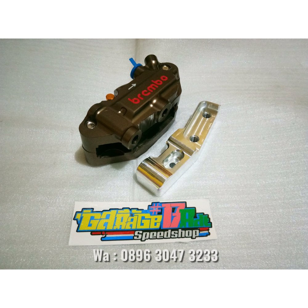 Kaliper Brembo Monoblock 4 Piston Plus Breaket RT Speed Yamaha U