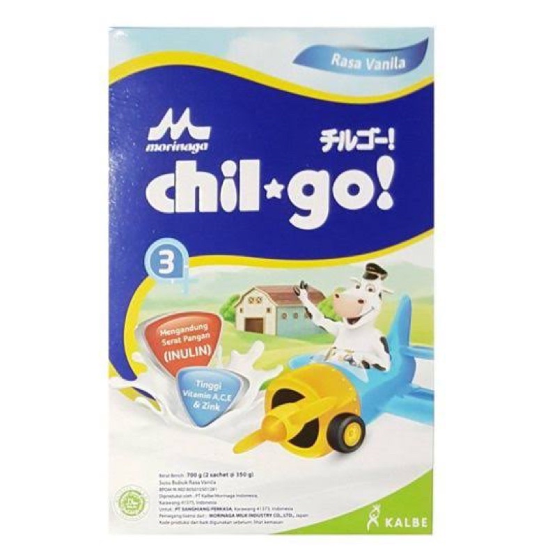 CHIL GO POWDER 3+ 700 GR VANILLA