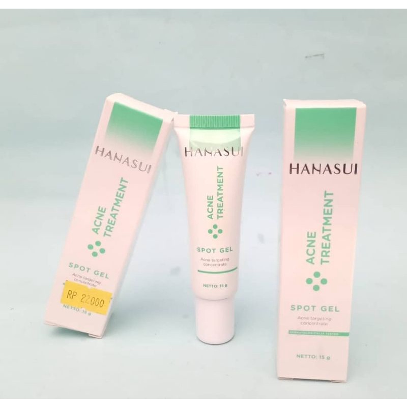 Jual Hanasui acne treatment spot gel | Shopee Indonesia