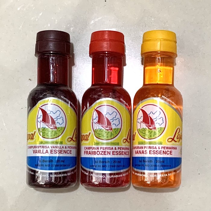 

FRAMBOZ VANILI ANANAS CAP LAYAR UNTUK SIRUP/BIJI