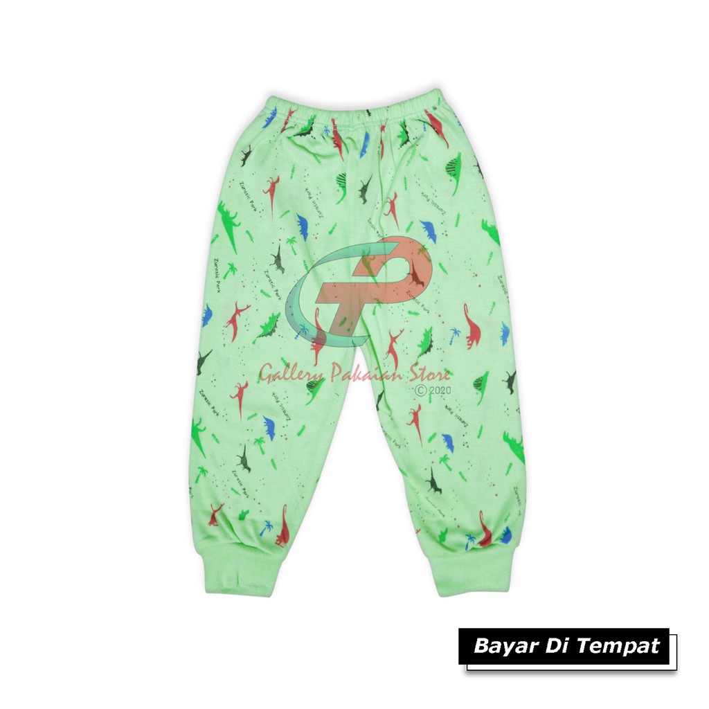 bawahan celana panjang bayi legging motif kartun bahan katun termurah