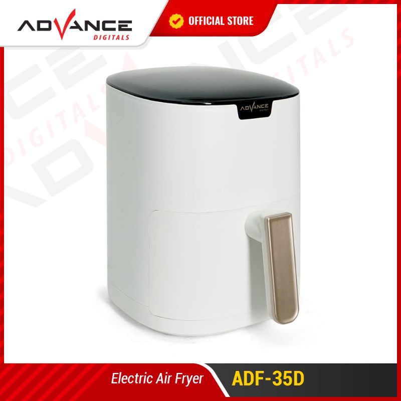 ADVANCE DIGITAL AIR FRYER PENGGORENG TANPA MINYAK ADF 35 D ADF35D ADF 35D KAPASITAS 3.5LT 3.5 LT ORIGINAL GARANSI RESMI