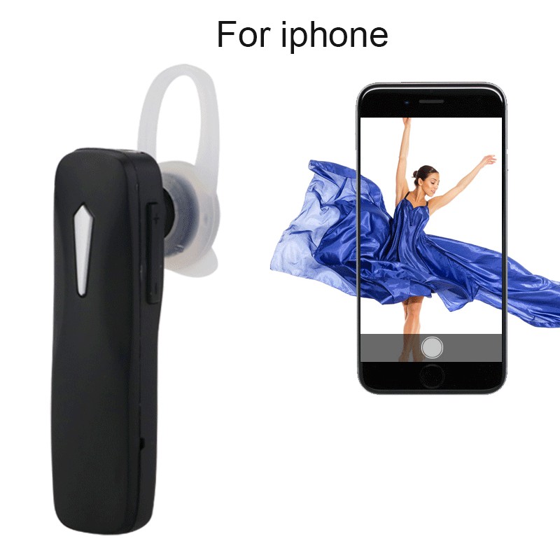 Handsfree Headset Wireless Bluetooth 4.1 Mic untuk iPhone Samsung Android xiaomi vivo oppo