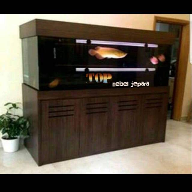 bufet aquarium minimalis(200x70),top,mebel jepara,furniture