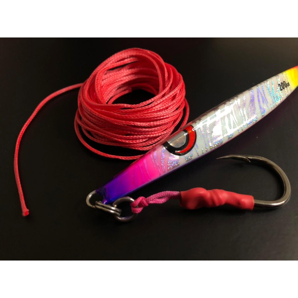 Kevlar Benang Assist Hook 200 300 400 500 LBS Lubang Jigging Kevlar Hollow