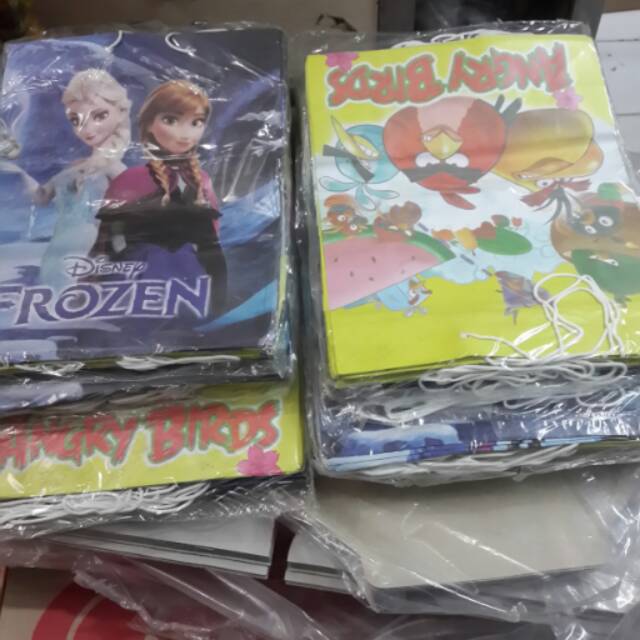 

Tas Ulang Tahun Kertas isi 10lembar