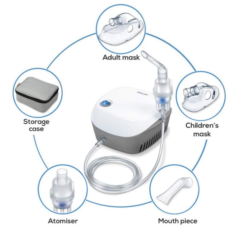 Nebulizer Compressor Beurer IH 18 Alat Terapi Uap Original Beurer IH18 Garansi 5 Tahun