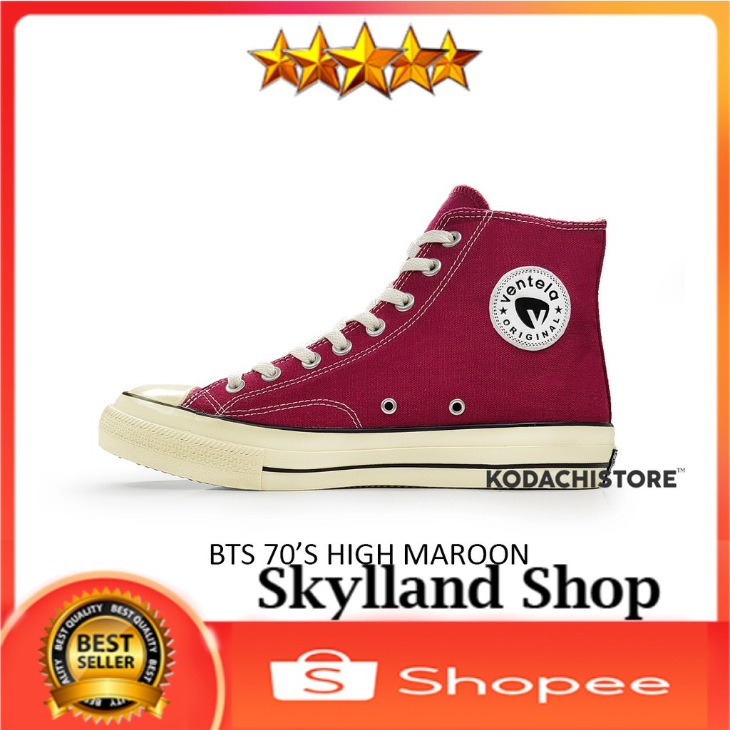 Sepatu Ventela BTS High Marron - Ventela Original