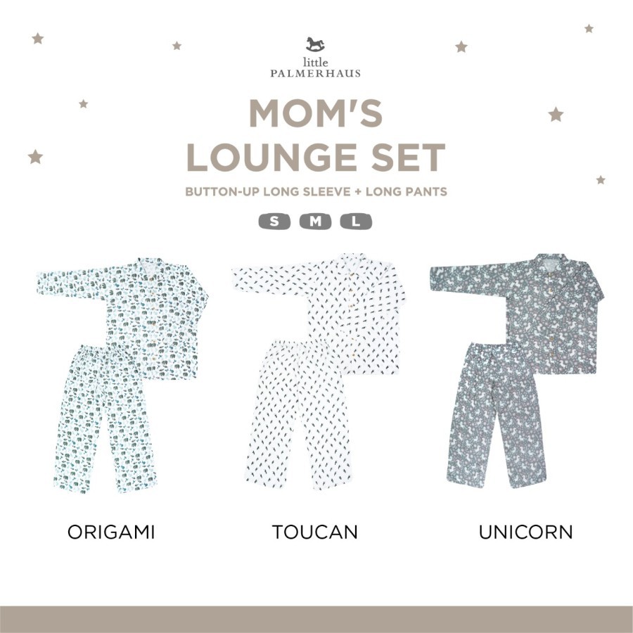 Little Palmerhaus Mom's Lounge Wear Set Long Sleeve / Mom Lounge Wear Set - LP82