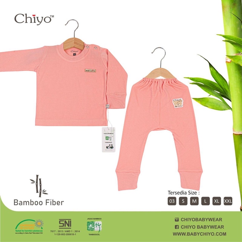 SETELAN CHIYO BAMBOO PANJANG SIZE XL &amp; XXL